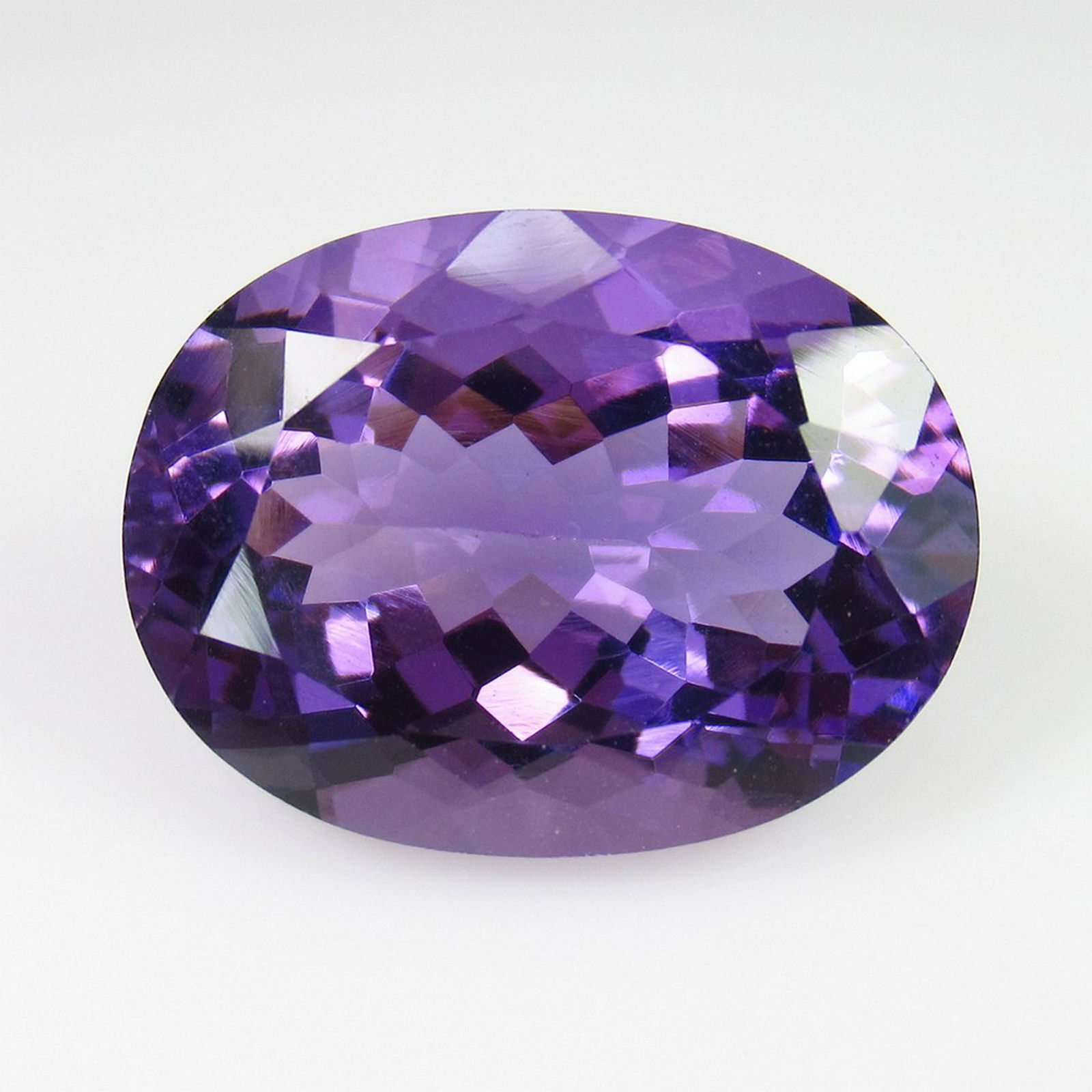 18.12 Ctw Natural Purple Amethyst Oval Cut (1 of 2)