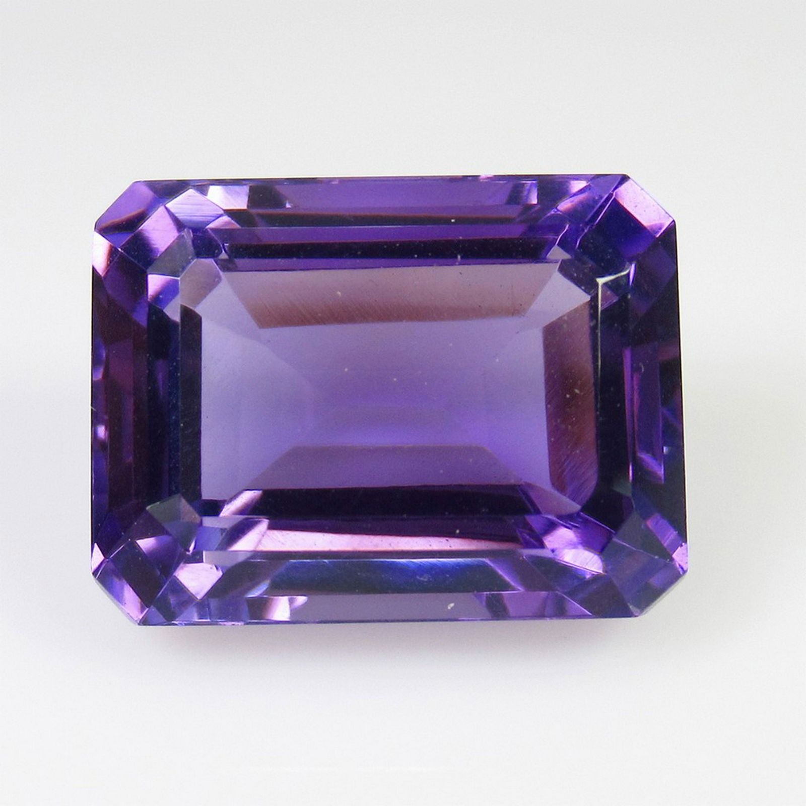 14.85 Ctw Natural  Purple Amethyst Emerald Cut (1 of 2)