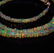 36.79 Ct 925 Silver Genuine 290 Opal Beads Necklace - 4