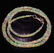 37.19 Ct 925 Silver Genuine 275 Opal Beads Necklace