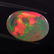 5.63 Ctw Natural Ethiopian Multi-Color Fire Opal Oval - 2