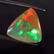 3.84 Ctw Natural Ethiopian Multi-Color Fire Opal - 2