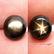 5.38 ct natural untreated black star sapphire - 2