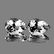 10x8 brilliant pair white topaz