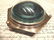 Brass Heavy Glass Magnifying Desk Lens Magnifier - 8