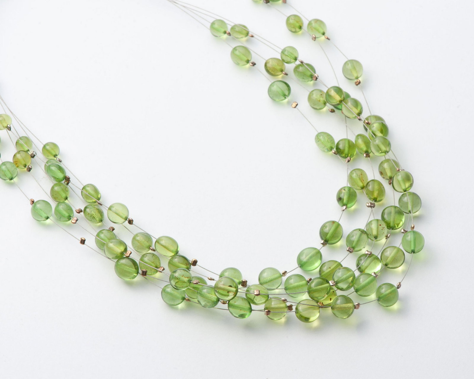 Caribbean Green Amber Necklace: Title: Caribbean Green Amber Necklace Materials: Caribbean Green Amber Weight in grams: 18.71826 Additional Information: Caribbean Green Amber Necklace. Sterling Silver 925. Small nugget shaped. Green