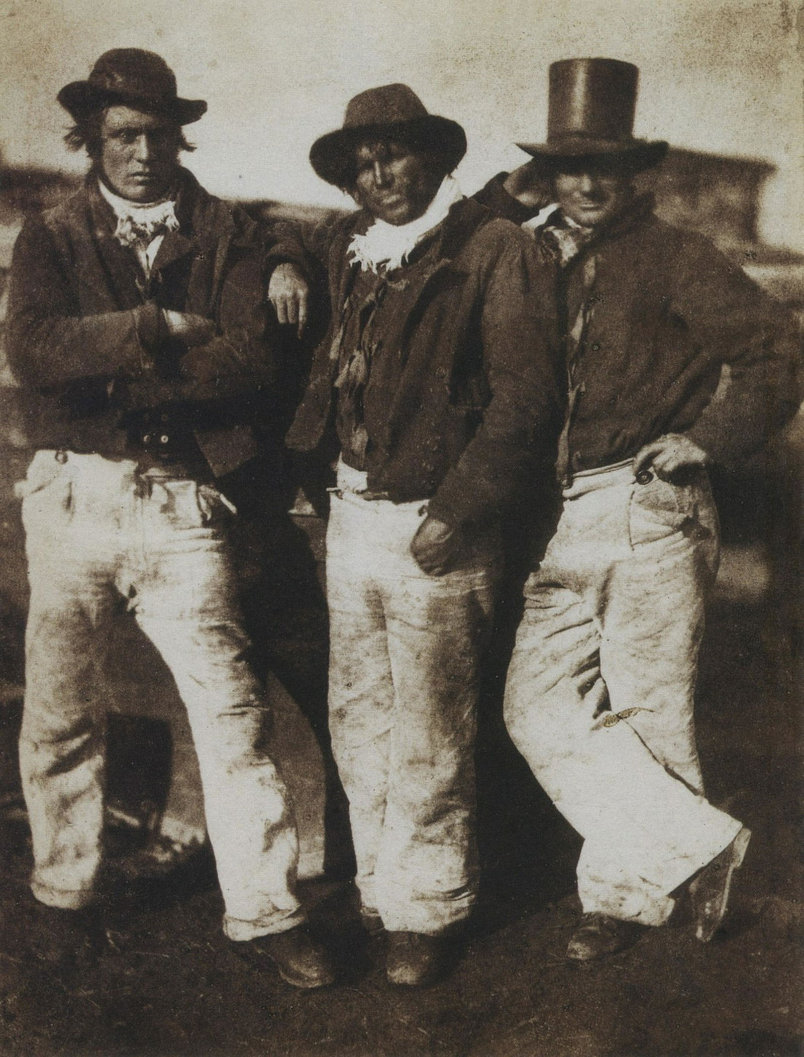 Hill and Adamson - Three Fishermen, 1846 (1 of 1)