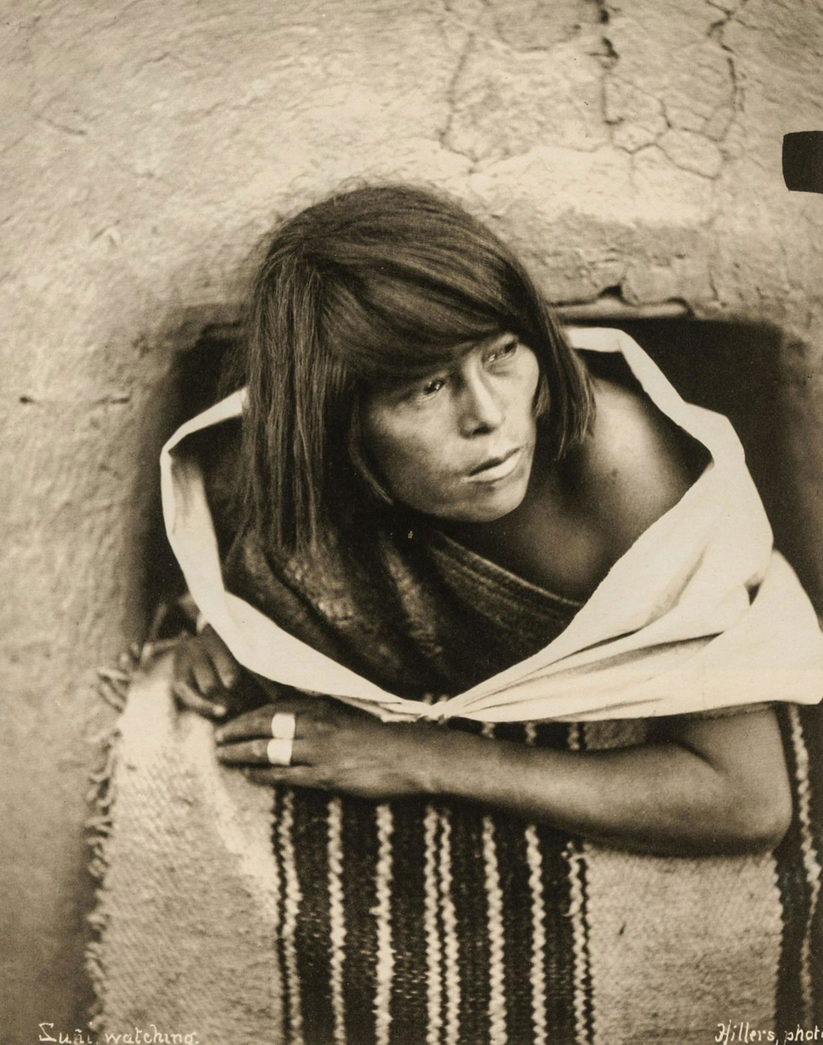 JOHN K. HILLERS - Zuni Watching, 1875 (1 of 1)