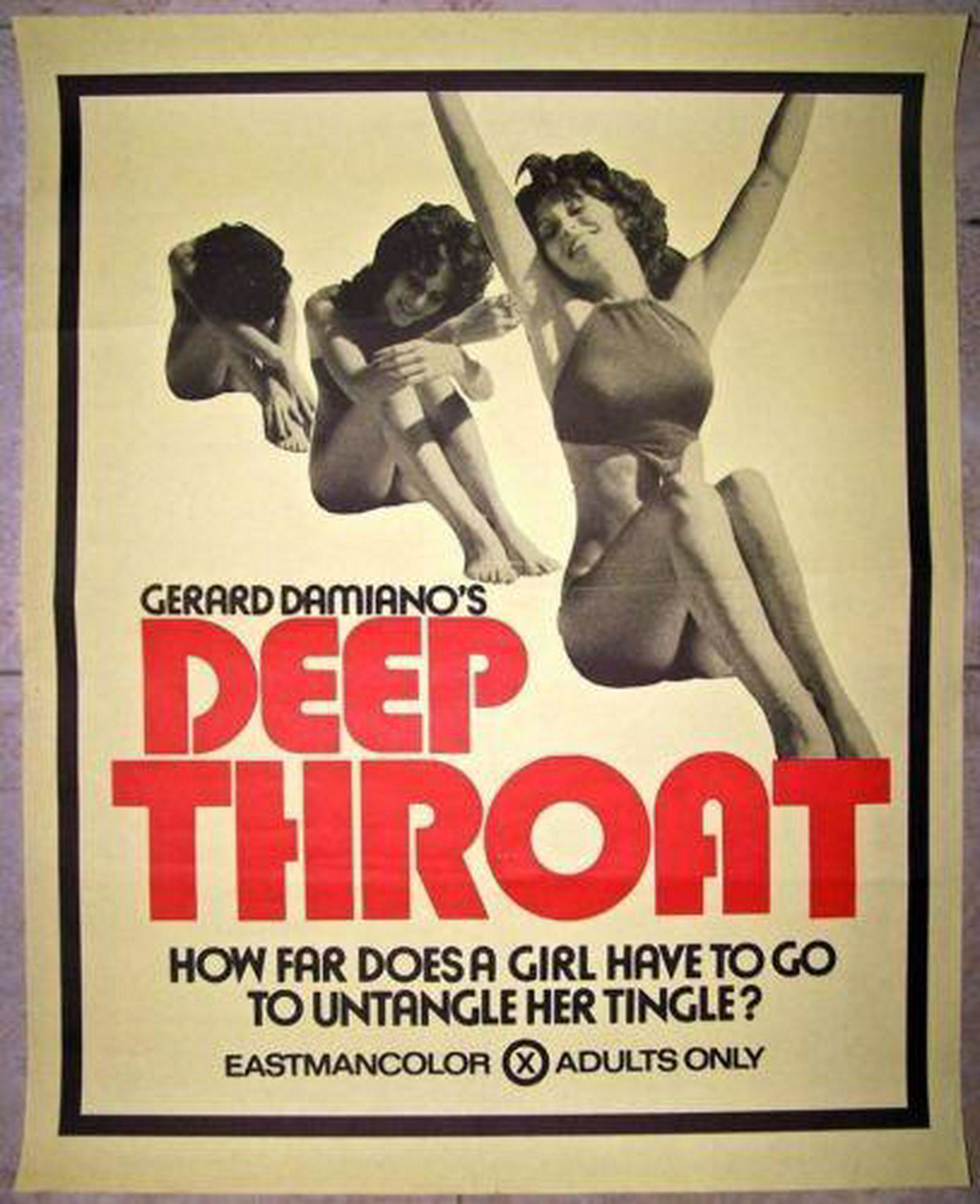 Deep Throat Linda Lovelace (1972) 23" x 29" US Movie Sep 03, 2019 Jasper52 in NY