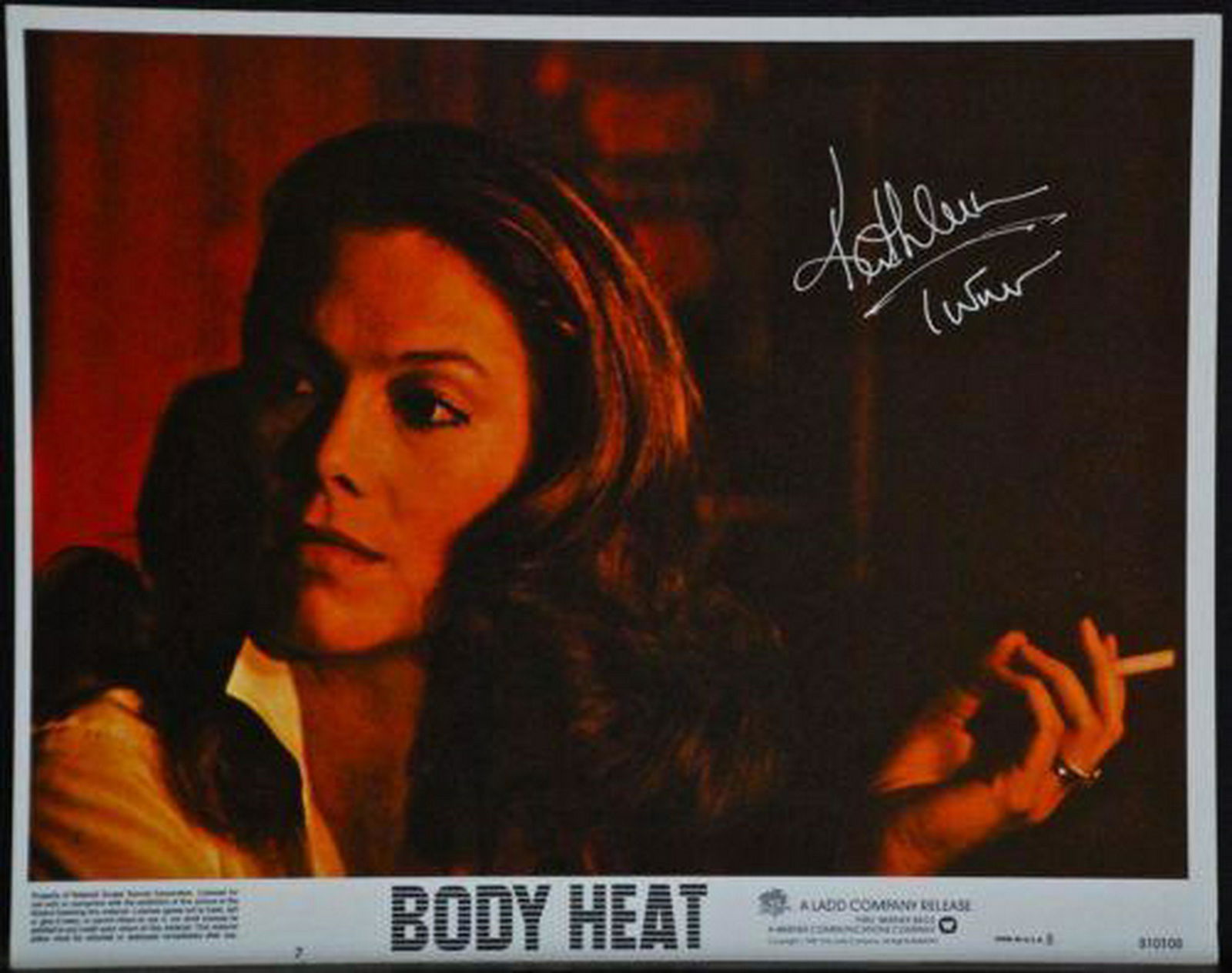 BODY HEAT 1981 LC #7 MODERN FILM NOIR SUPER  PIC SIGNED (1 of 1)