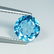 Natural Blue Topaz Round Cut 2.15 ct - 3