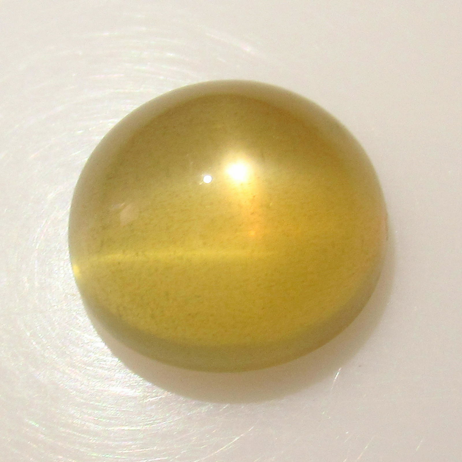 6.85 Ct Genuine White Moonstone Catseye Oval Cab (1 of 2)