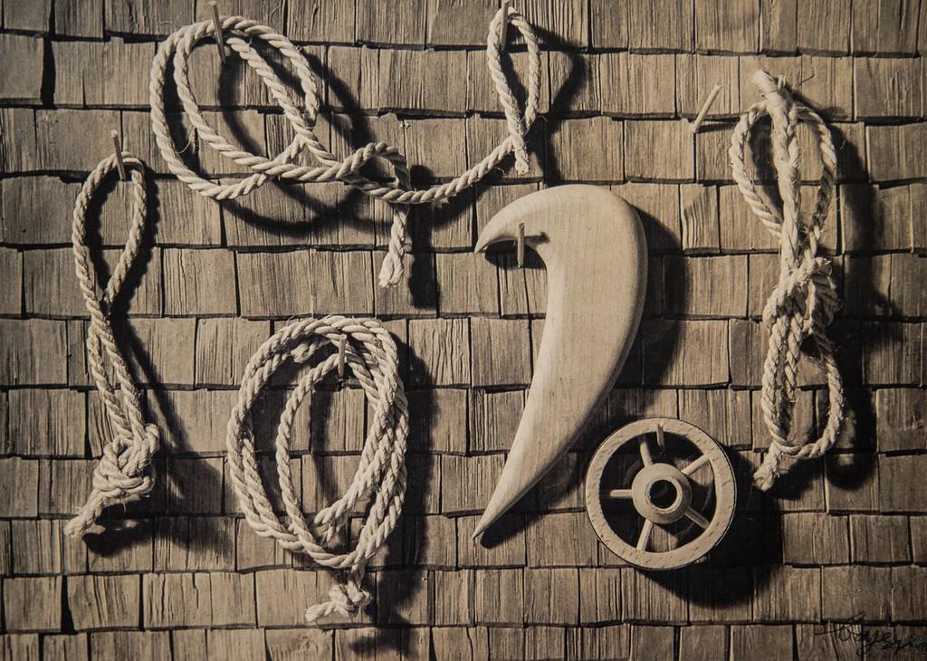 HERBERT BAYER - Stable Wall, 1936: Artist: Herbert Bayer Title: Stable Wall, 1936 Medium: Photo Litho, 2000, USA Dimensions: 10.25x7.3" Heat Wax Mounted on 11x14" Conservation Board Limited Edition of 1000 Herbert Bayer (1900-1985) was