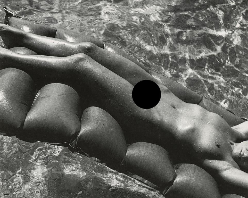 PIERRE BOUCHER - Nude: Artist: Pierre Boucher Title: Nude Medium: Photo Litho, 1988, France Dimensions: 7.4x5.9" Heat Wax Mounted on 8.5x11" Conservation Board Pierre Boucher (1908 - 2000) was a French photographer who cont