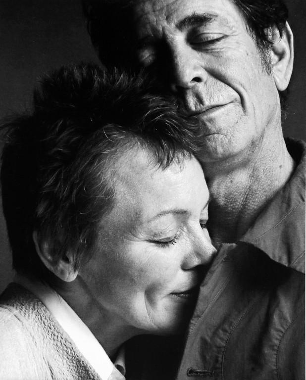 GUIDO HARARI - Laurie Anderson and Lou Reed. Turin,: Artist: Guido Harari Title: Laurie Anderson and Lou Reed. Turin, 2002 Date Printed: 2008 Medium: Photo Litho with Copyright Guido Harari / Contrasto Printer Location: ItalySize: 15x18.5 cm - 5.9x9 inc