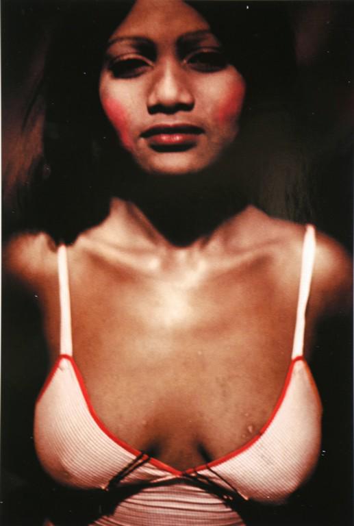 MIGUEL RIO BRANCO - Mona Lisa. Luziana, Brasile, 1974: Artist: Miguel Rio Branco Title: Mona Lisa. Luziana, Brasile, 1974 Date Printed: 2008 Medium: Photo Litho with Copyright Miguel Rio Branco/Magnum Photos Printer Location: ItalySize: 14.7x22 cm - 5.7x8