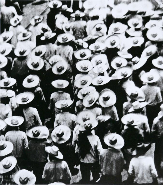 TINA MODOTTI - Campesinos. Mexico, 1926: Artist: Tina Modotti Title: Campesinos. Mexico, 1926 Date Printed: 2008 Medium: Photo Litho with Copyright Archivio Fotografico Cinemazero Printer Location: ItalySize: 15x17 cm - 5.9x6.7 inch Mount Si
