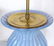 Mid-Century Modern Blue Murano Glass Table Lamp by - 9