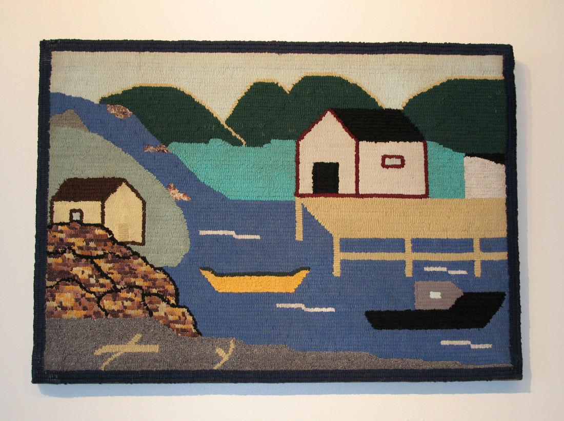 Nautical hooked rug. (1 of 1)