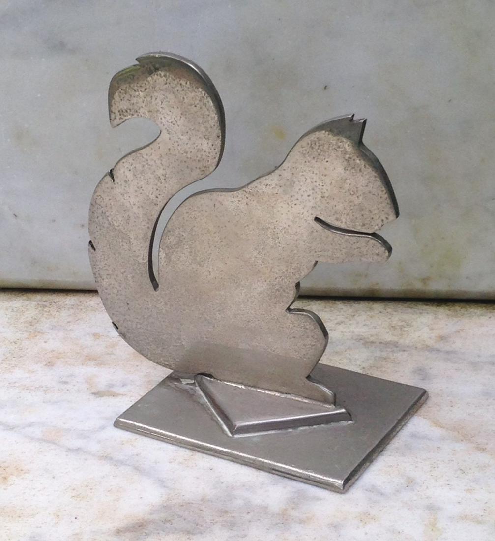 Stainless Steel Squirrel Figure (1 of 4)