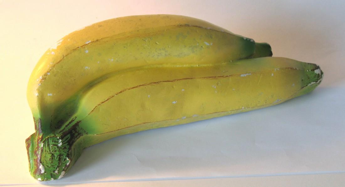 Country store display of three bananas. (1 of 1)