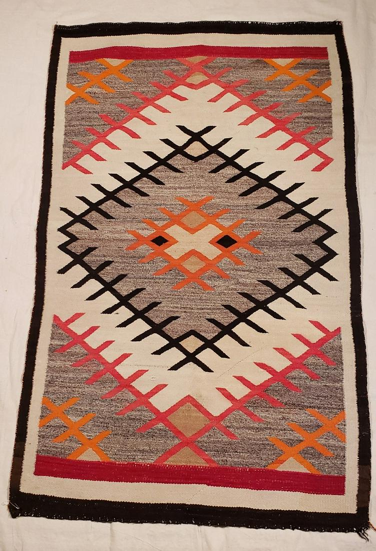 Navajo Woven Regional Rug Ca 1920 (1 of 7)
