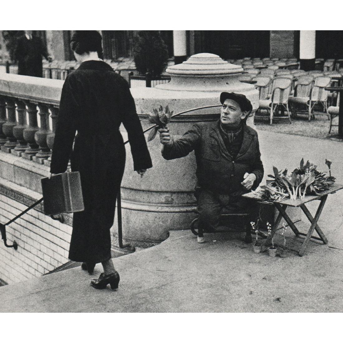 ANDRE KERTESZ - First of May, Paris 1928: Artist: ANDRE KERTESZ Print Title: First of May, Paris 1928 Medium: Sheet-Fed Gravure Printing Date:1960's Printed in Holland Image size approx. 7 x 5.75 inches Andre Kertesz (1894-1985) born Kertesz