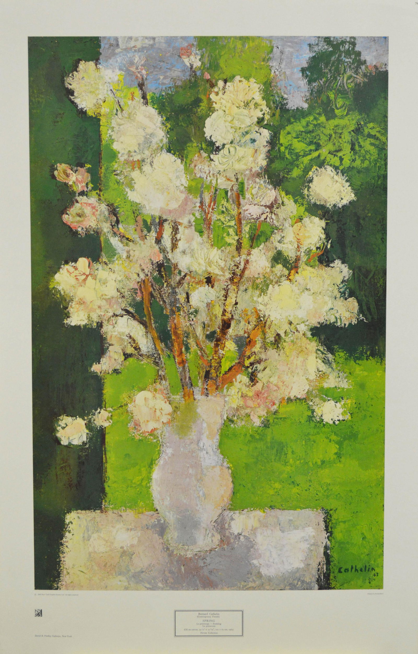"Spring", by Bernard Cathelin (1 of 5)