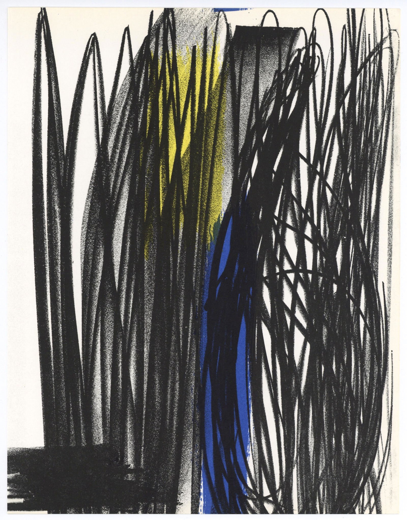 Hans Hartung original lithograph, 1973 (1 of 1)