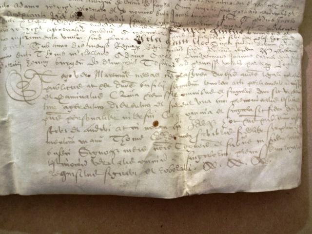 1628 Old English Vellum Manuscript (1 of 3)