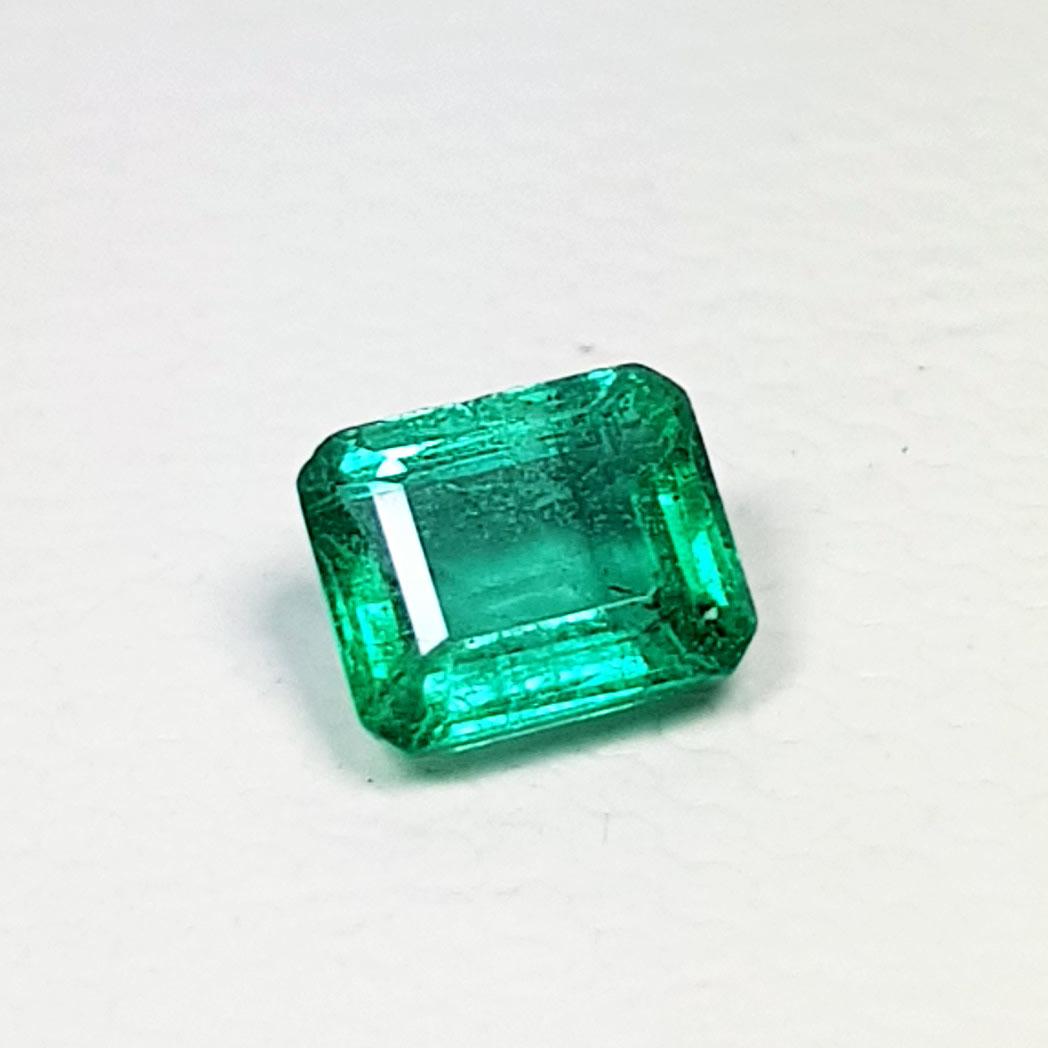 Natural Emerald Emerald Cut 0.52 ct (1 of 6)