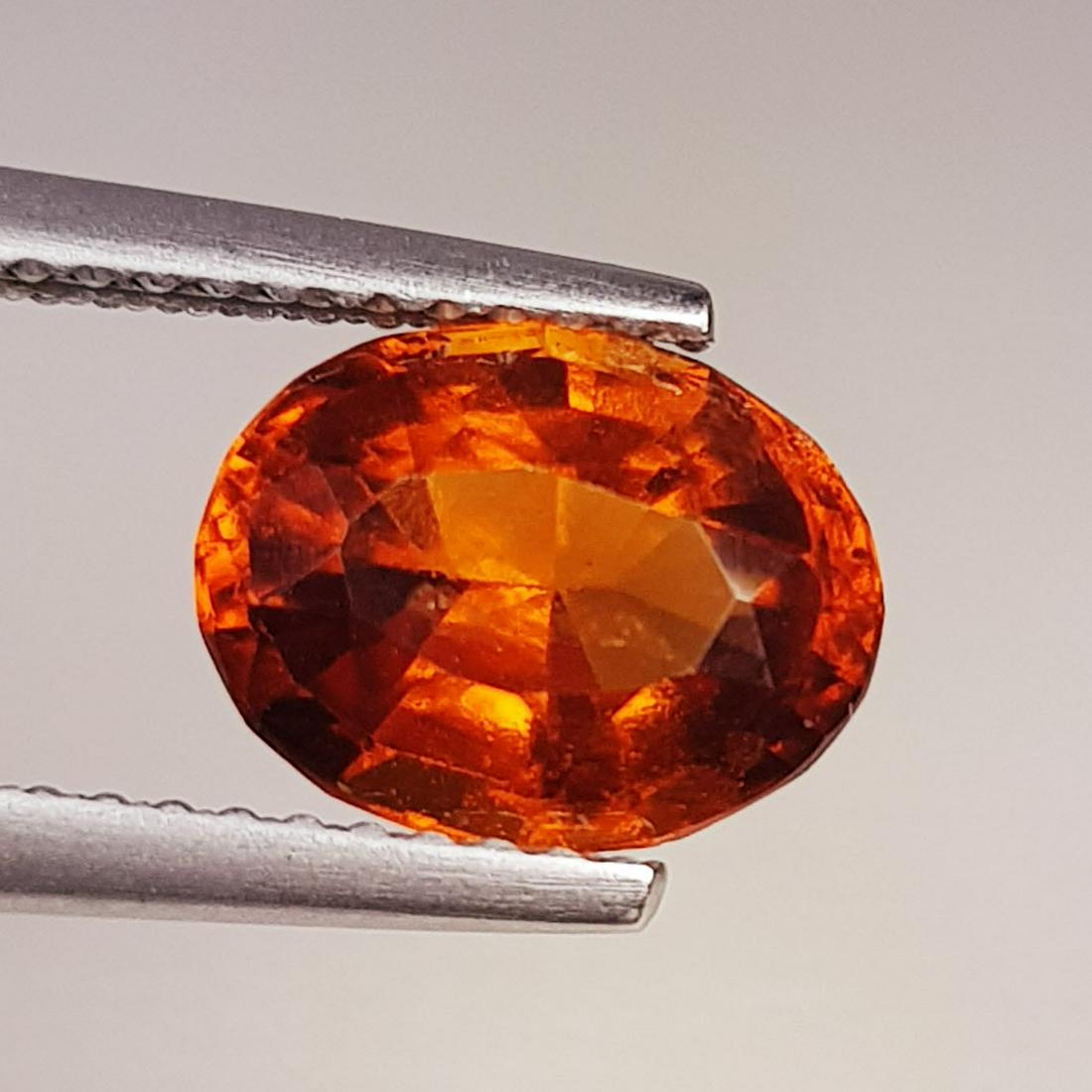 Natural Hessonite Garnet Oval Cut 2.67 ct (1 of 5)