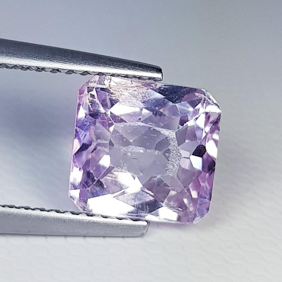 Natural Pink Kunzite Radiant Cut 3.36 ct (1 of 5)