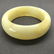 Baltic amber bangle bracelet white butter colour