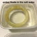 Baltic amber bangle bracelet white butter colour - 9