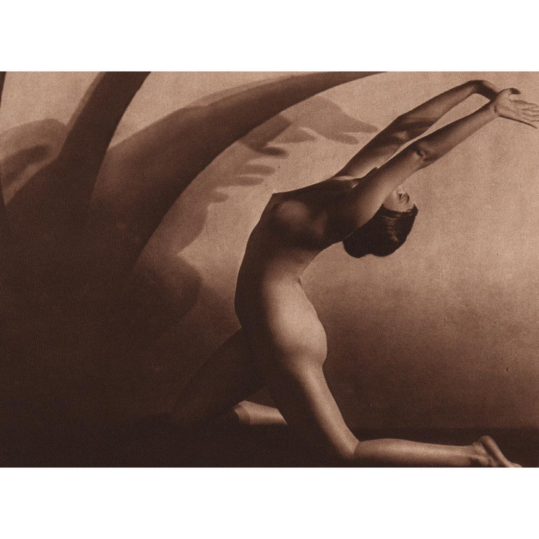 DRTIKOL - Nude: Artist: DRTIKOL Print Title: Nude Medium: Sheet-fed Gravure Printing Date: 1920's Printed in Germany Image size approx. 8 x 6 inches Frantisek Drtikol (1883-1961) was a Czech photographer whose photos