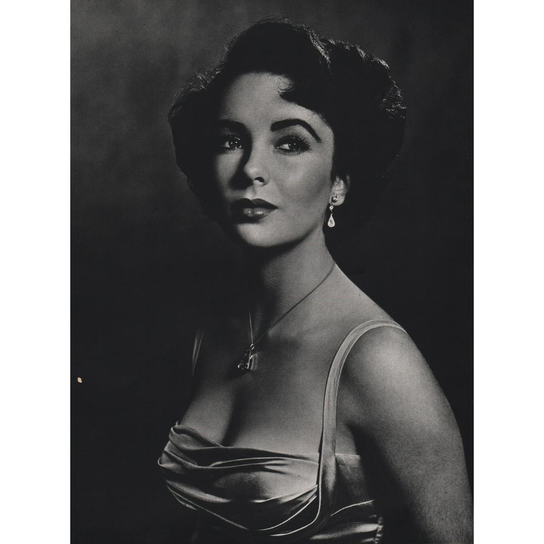 PHILIPPE HALSMAN - Elizabeth Taylor: Artist: PHILIPPE HALSMAN Print Title: Elizabeth Taylor Medium: Sheet-Fed Gravure Printed in 1970's Printed in Italy Image Size approx: 9 x 11 inches Philippe Halsman (1906-1979) was an American portra