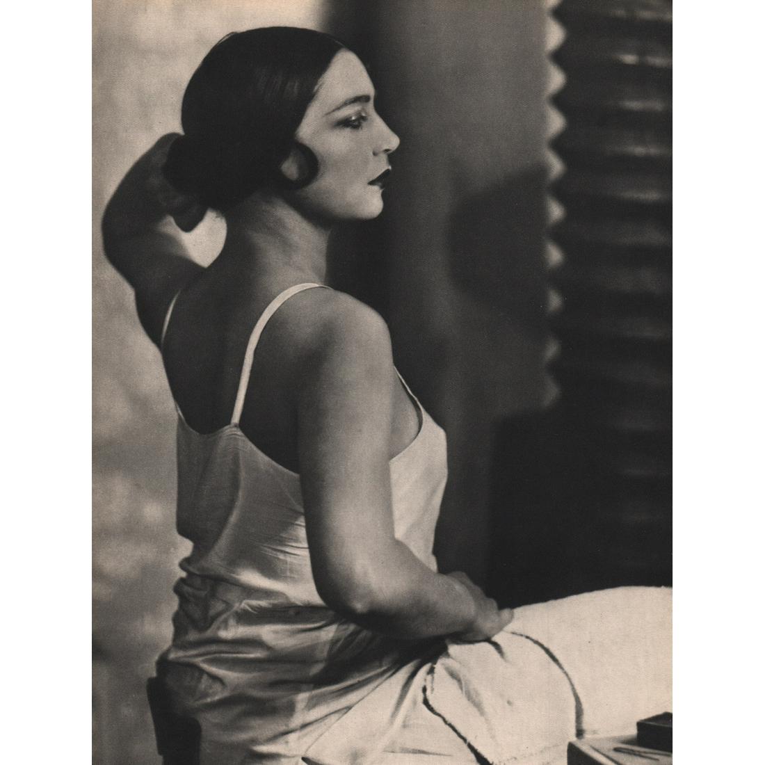 MAN RAY - La Toilette, Kiki, 1928: Artist: MAN RAY Print Title: La Toilette, Kiki, 1928 Medium: Sheet-fed Gravure Printing Date: 1930's Printed in France Image size approx. 8.5 x 11 inches Man Ray, original name Emmanuel Radnitzky, was