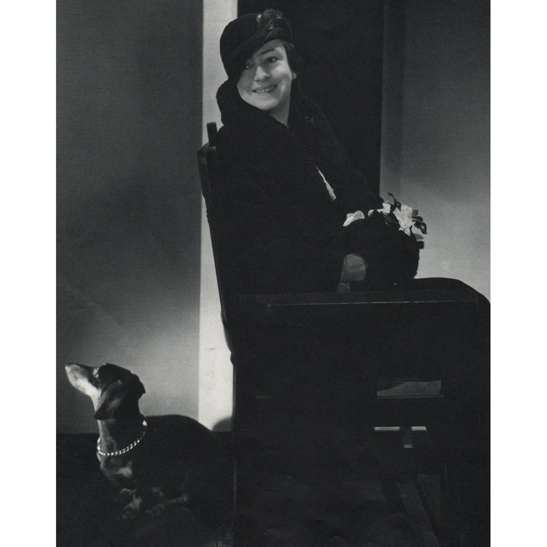 EDWARD STEICHEN - Dorothy Parker, 1932: Artist: EDWARD STEICHEN Print Title: Dorothy Parker, 1932 Dorothy Parker (1893-1967) was an American poet, writer, critic, and satirist based in New York; she was best known for her wit, wisecracks, a