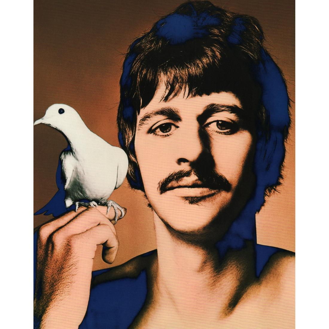 RICHARD AVEDON - Ringo Starr: Artist: RICHARD AVEDON Print Title: Ringo Starr Medium: Color Photo-lithograph Printing Date: 1990's Printed in the USA Image Size approx: 10 x 12 inches Richard Avedon (1923-2004) was an American fas