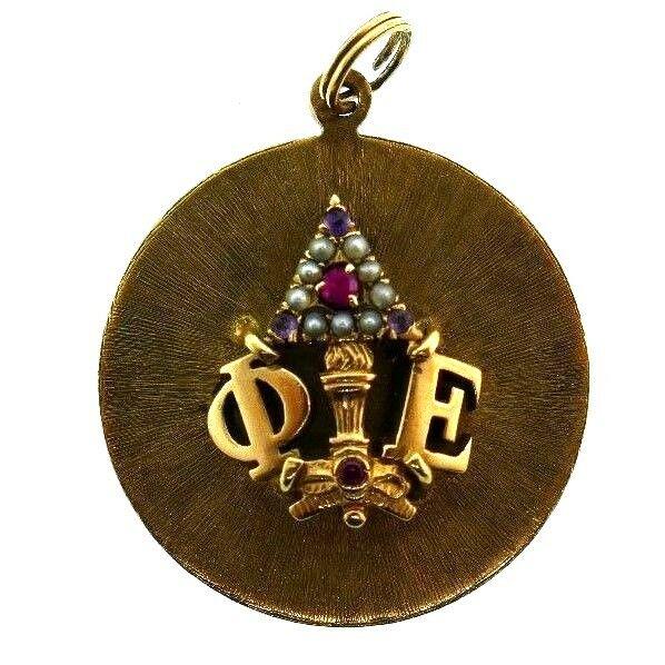 RETRO 14k Yellow Gold, Seed Pearl & Gemstone Charm: Retro 14k Yellow Gold, Seed Pearl & Gemstone Charm Pendant Circa 1950s This is a must for a collector. The weight is 11.2 grams. The length with bail is 1 3/8 inches. Reserve: $980.00 Shipping: Domest