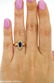 0.73ct Antique Vintage Victorian Sapphire and Diamond - 8