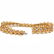 14k Yellow Gold, Diamond and Orange Citrine Bracelet - 4