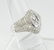 Engagement Natural Diamond Ring Invisible Set 14K White - 6