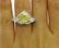 GIA “Canary” 6.16ctw Natural Fancy YELLOW HEART & Pear - 10