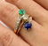 2.09ct Victorian Antique Green Emerald, Sapphire and - 5