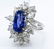 GIA 15.49ct Estate Vintage No Heat Blue Sapphire - 3
