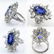 GIA 15.49ct Estate Vintage No Heat Blue Sapphire - 4