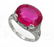 Original Art Deco GIA 8.52ct Rubellite Tourmaline