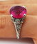 Original Art Deco GIA 8.52ct Rubellite Tourmaline - 4